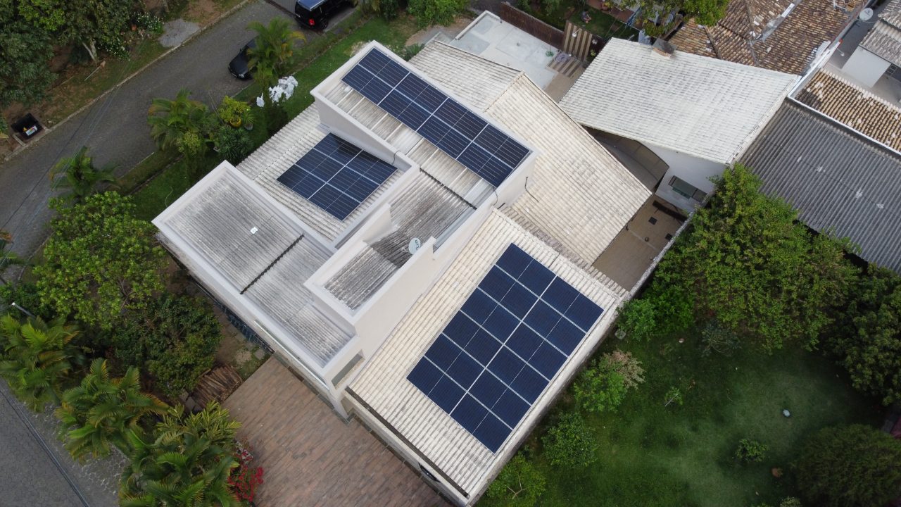 Projeto solar em Itacuruçá